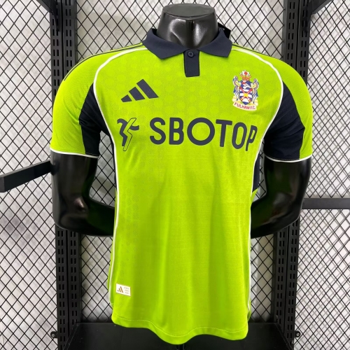 Player Version 2025/26 Fulham FC Away Fluorescent Green Thailand Soccer Jersey AAA-XY