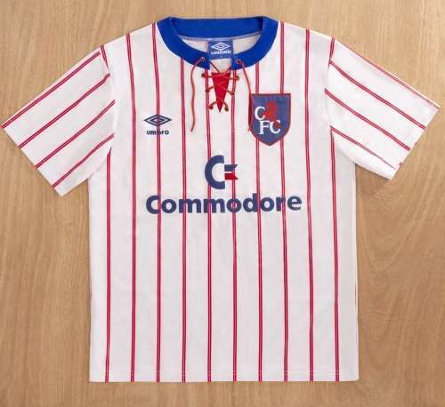 92/94 Retro Version Chelsea Away Red & White Thailand Soccer Jersey AAA-1041