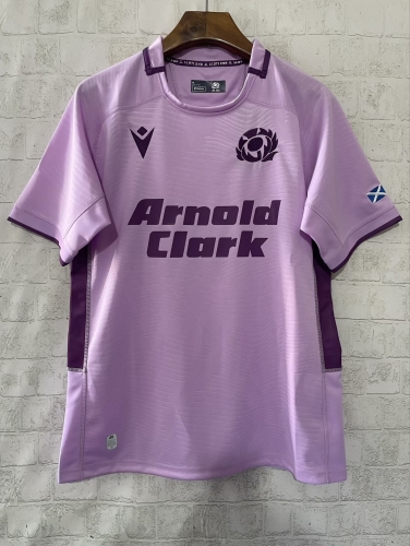 2025/26 Season Scotland Away Purple Thailand Rugby Shirts-805