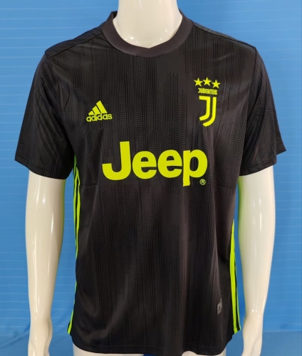 18/19 Retro Version Juventus Away Black Thailand Soccer Jersey AAA-503/811