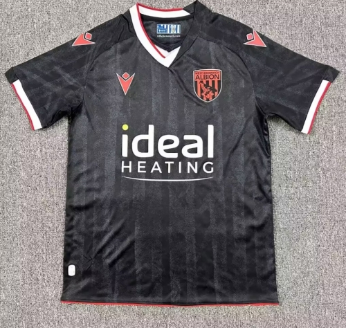 2025/26 West Bromwich Albion 2nd Away Black Thailand Soccer Jersey AAA-1040