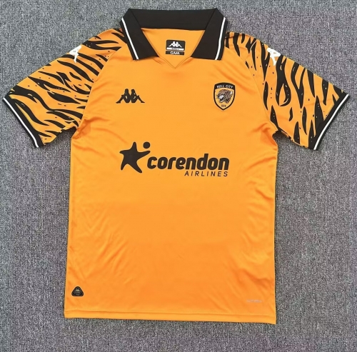 2025/26 Hull City Home Orange Thailand Soccer Jersey AAA-1040