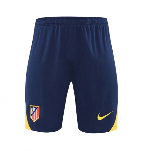 2025/26 Atlético Madrid Royal Blue Thailand Soccer Training Shorts-418