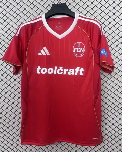 2025/26 FC Nürnberg Red Thailand Soccer Jerseys AAA-95