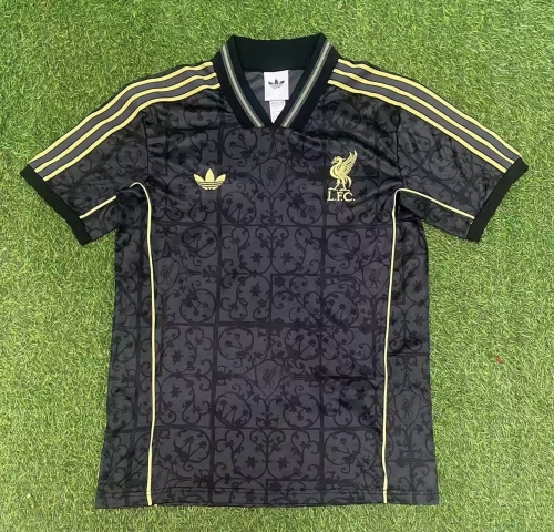 Special Version 2025/26 Liverpool Black Thailand Soccer Jersey AAA-312/JM/416