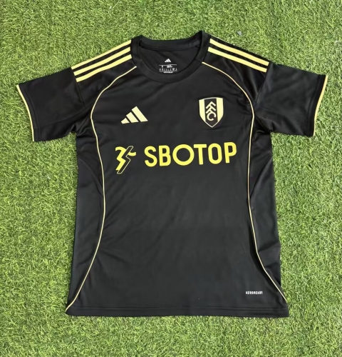 2025/26 Fulham FC 2nd Away Black Thailand Soccer Jersey AAA-312/1040/416