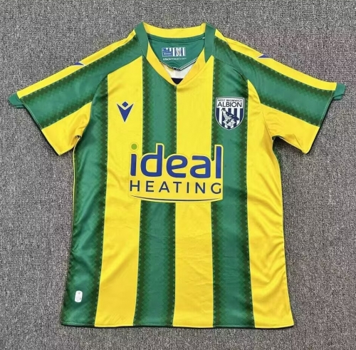 2025/26 West Bromwich Albion Away Yellow &Green Thailand Soccer Jersey AAA-1040