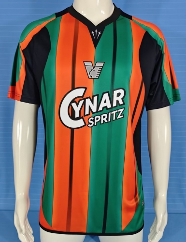 2025/26 Venezia 3nd Away Red & Green Thailand Soccer Jersey AAA-503/23