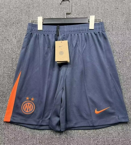 2025/26 Inter Milan 2nd Away Black Thailand Soccer Shorts-315