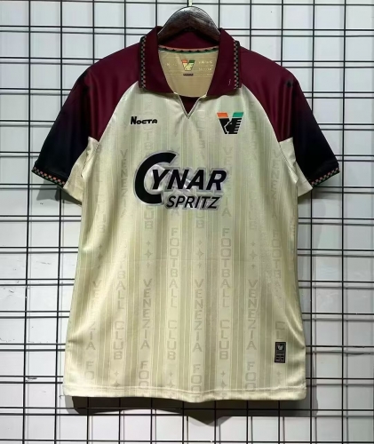2025/26 Venezia Away Yellow Thailand Soccer Jersey AAA-23/709