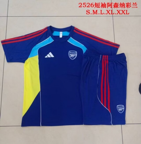 2025/26 Arsenal BaiBlue Soccer Tracksuit Uniform-815