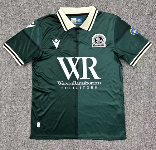 2025/26 Blackburn Rovers Away Green Thailand Soccer Jersey AAA-1040