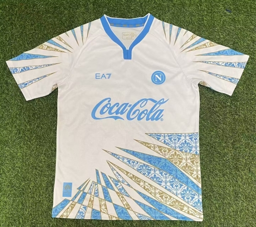 2025/26 Napoli Black Thailand Soccer Pre-game Jersey AAA-47/416