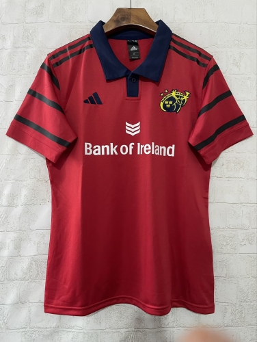 2025/26 Mustang Münster City Red Thailand Rugby Shirts-805