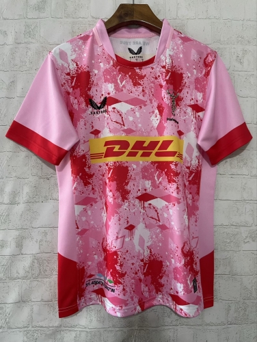 2025/26 Clown Pink Thailand Rugby Shirts-805