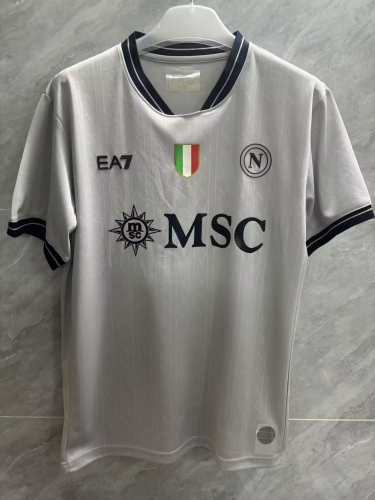 2025/26 Napoli Goalkeeper Gray Thailand Soccer Jersey AAA-47