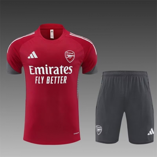 2025/26 Arsenal Red Soccer Tracksuit Uniform-801
