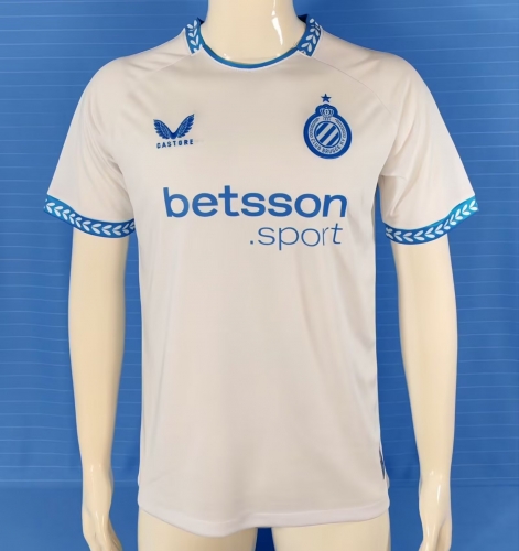 2025/26 Club Brugge Away White Thailand Soccer Jersey AAA-503