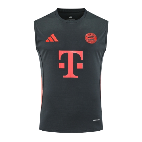 2025/26 Bayern München Black Thailand Soccer Training Vest-418