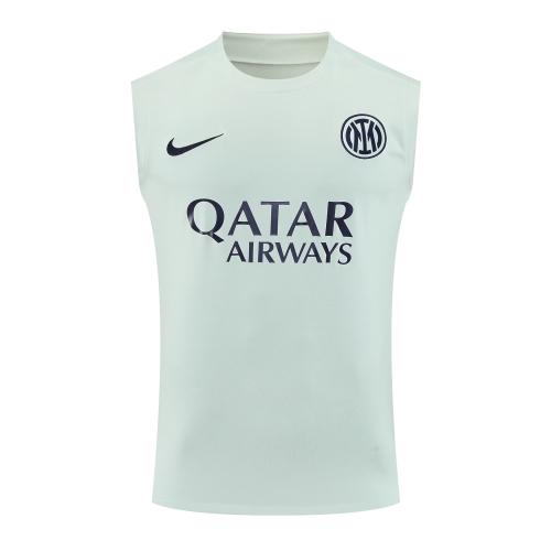 2025/26 Inter Milan Light Green Thailand Soccer Training Vest-418