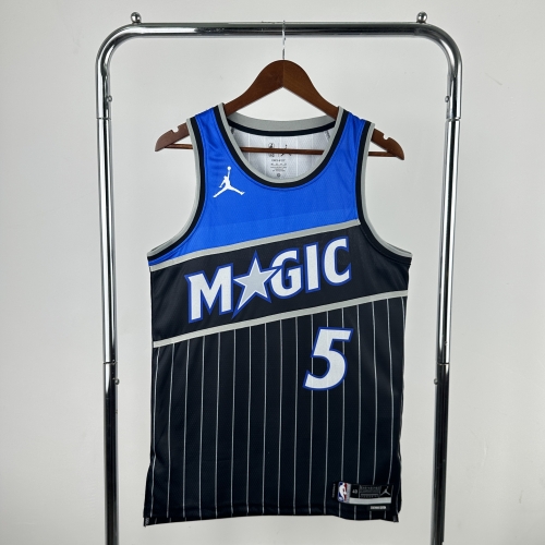 2026 Season Feiren Limited Version Orlando Magic NBA Blue & Black #5 Jersey-311