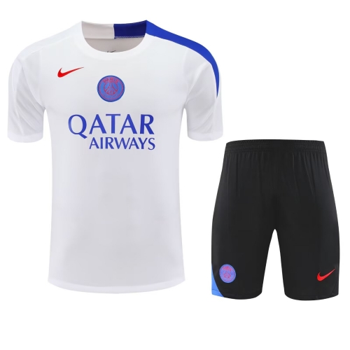 2025/26 Paris SG White Thailand Soccer Training Uniform-418