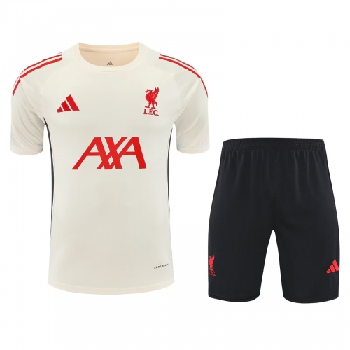 2025/26 Liverpool Yellow Training Thailand Soccer Jersey Unifrom-418