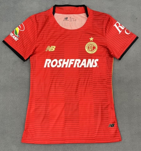 2025/26 Toluca FC Home Red Thailand Female Soccer Jersey AAA-2146