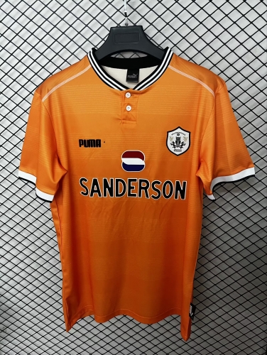 1998 Retro Version Sheffield 3nd Away Orange Thailand Soccer Jersey AAA-95