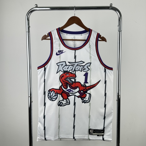 2026 Season Retro Version NBA Toronto Raptors White #1 Jersey-311