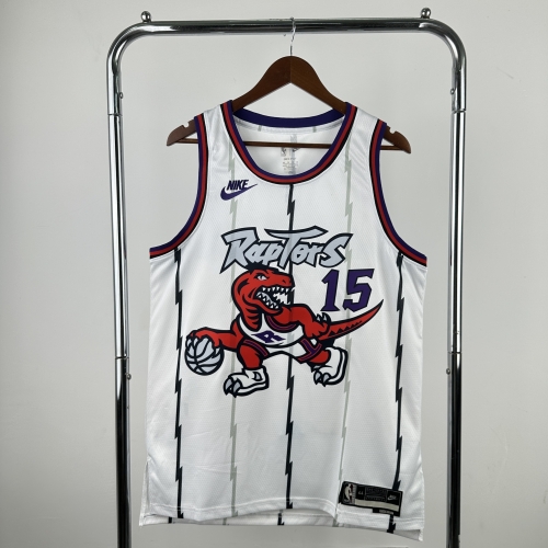 2026 Season Retro Version NBA Toronto Raptors White #15 Jersey-311