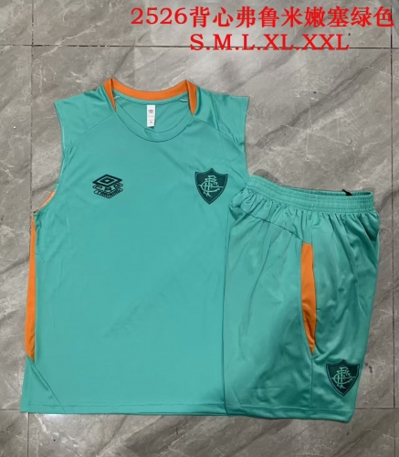 2025/26 Fluminense FC Green Thailand Soccer Vest Suit-815