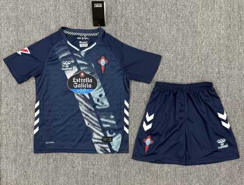 Kids 2025/26 RC Celta de Vigo Away Royal Blue Kids/Youth Soccer Uniform-208/522