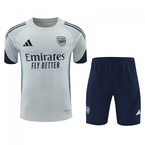 2025/26 Arsenal Gray Thailand Training Soccer Uniform-418