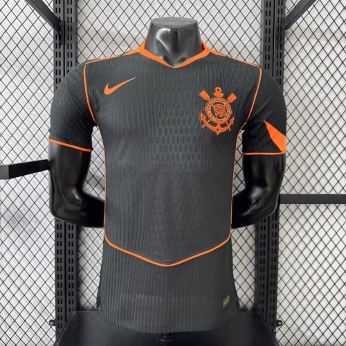 Player Version 2025/26 Corinthians 2nd Away Black Thailand Soccer Jersey AAA-308/908/XY