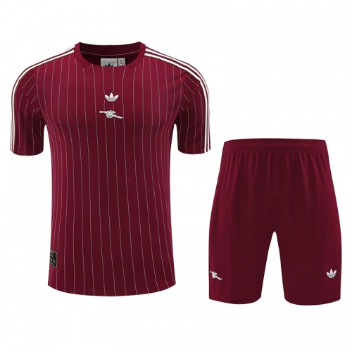 2025/26 Retro Arsenal Red Thailand Training Soccer Uniform-418/LH