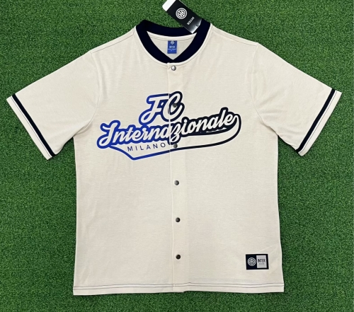 2025/26 Inter Milan Rice White Soccer Baseball uniform AAA-320