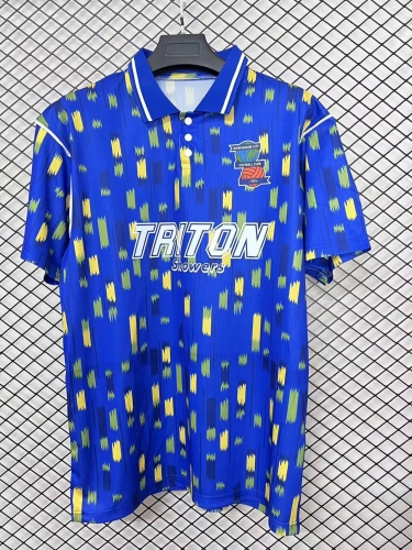 92/93 Retro Version Birmingham City Blue Soccer Jersey AAA-95