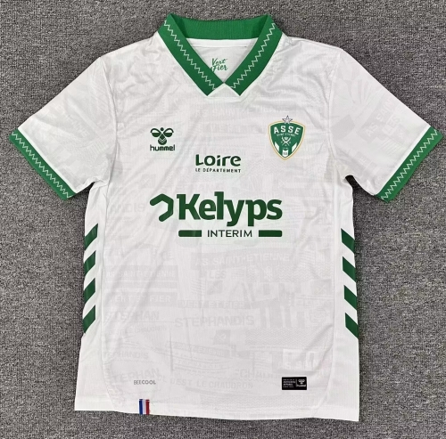 2025/26 AS Saint-Étienne Away White Thailand Soccer Jersey AAA-1040