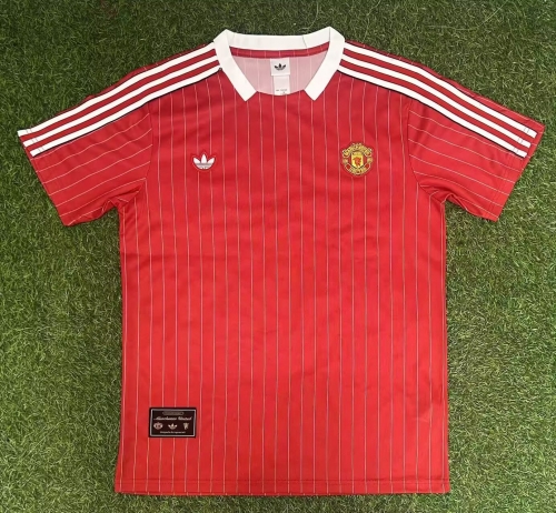 2025/26 Retro Manchester United Red Thailand Soccer Jersey AAA-811/416/510
