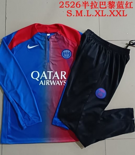 2025/26 Barcelona Red & Blue Thailand Soccer Uniform-815