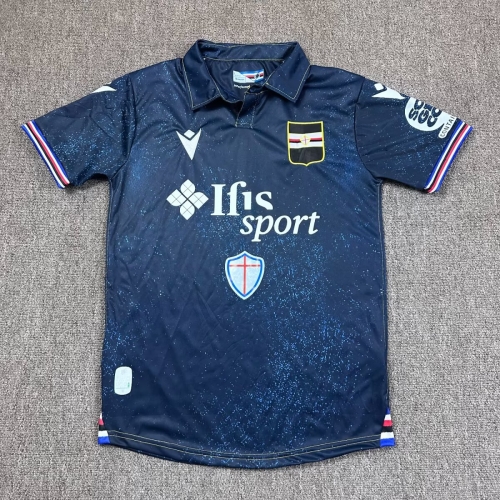 2025/26 UC Sampdoria 2nd Away Royal Blue Thailand Soccer Jersey-417