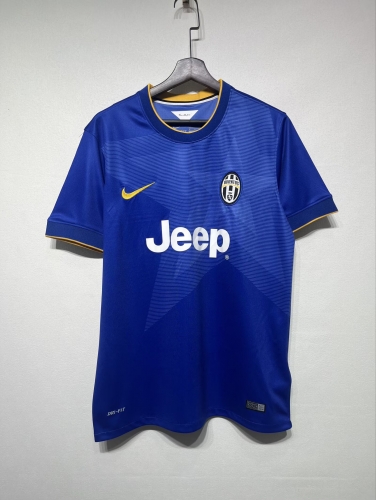 14/15 Retro Version Juventus Away Blue Thailand Soccer Jersey AAA-301