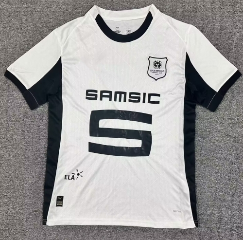 2025/26 Stade Rennais Away White Thailand Soccer jersey AAA-1040