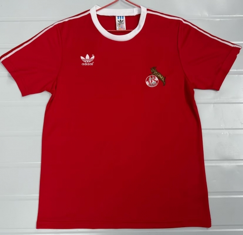77/78 Retro Version FC Köln Away Red Thailand Soccer Jersey AAA-503