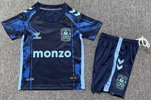 Kids 2025/26 Coventry City 2nd Away Royal Blue Kids/Youth Soccer Jersey AAA-1040