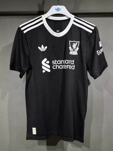 Player version 2025/26 Liverpool Black Thailand Soccer Jersey AAA-703