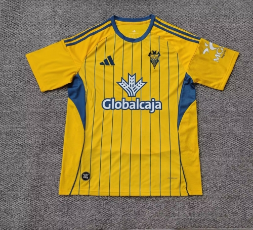 2025/26 Albacete Balompié 2nd Away Yellow Thailand Soccer Jersey-301