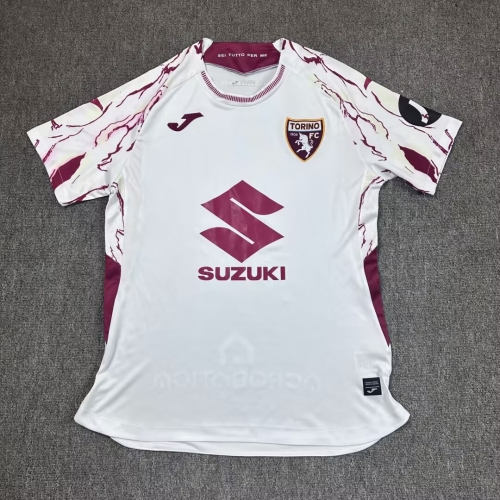 2025/26 Torino FC Away White Thailand Soccer Jersey AAA-417