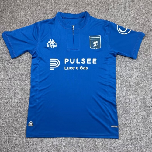 2025/26 Genoa 2nd Away Blue Thailand Soccer Jersey AAA-417